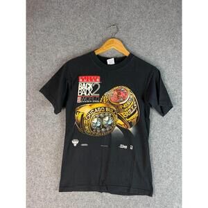 Chicago Bulls Nba Salem Sportswear T Shirt Mens  Black Graphic Short Sleeve